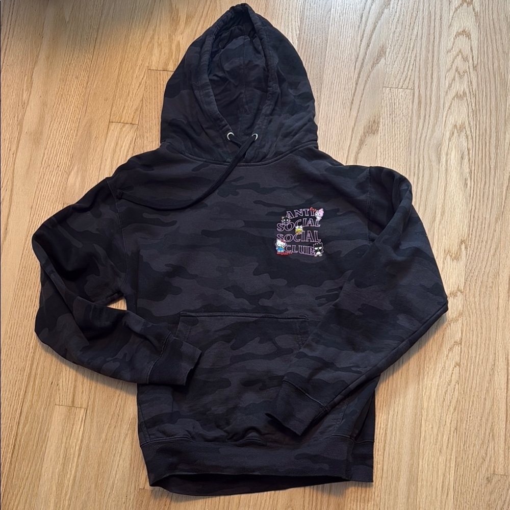 Anti Social Social Club Black Pullover Sweater